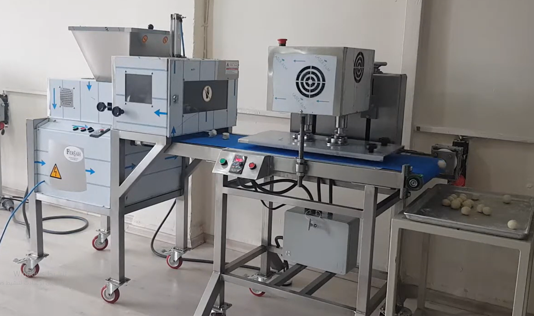 ماكنة دحبرة اللبنة 